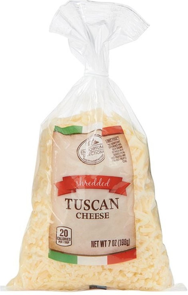 Shredded Tuscan Cheese