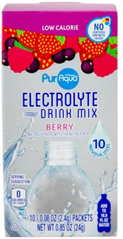 Electrolyte Drink Mix Sticks-Berry