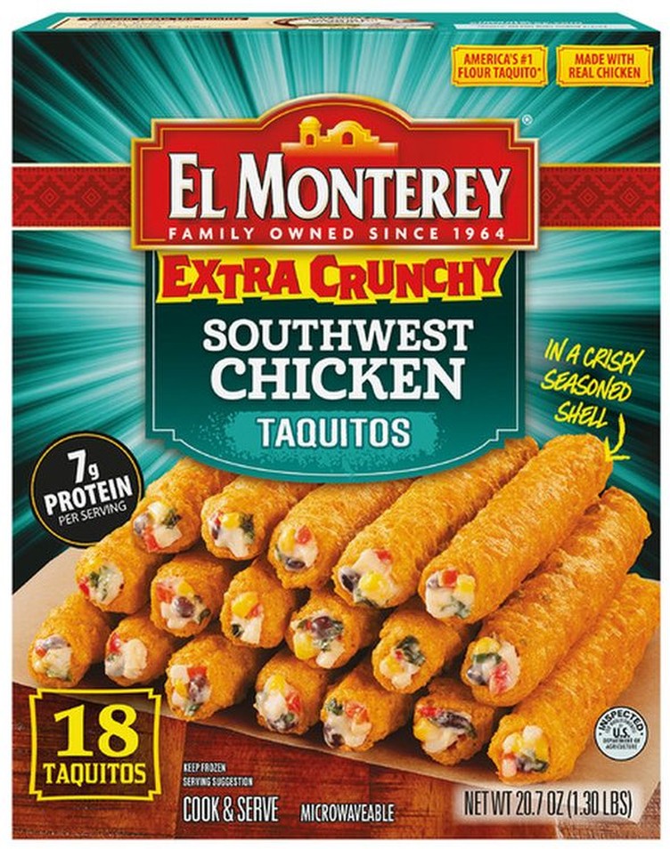 Southwest Chicken Extra Crunchy Taquitos