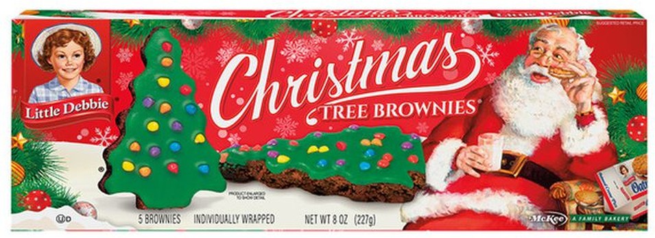 Christmas Tree Brownies