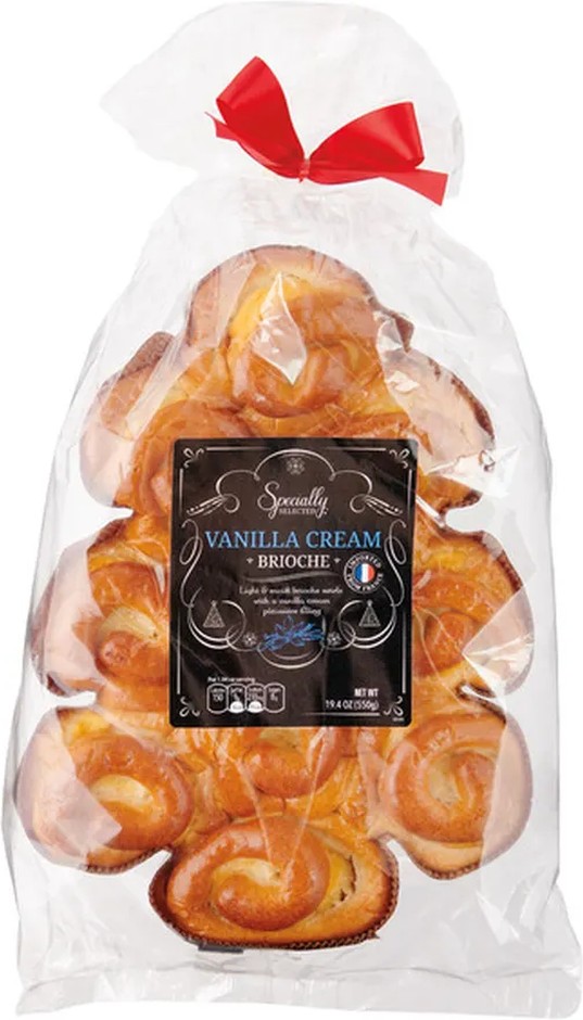 Christmas Tree Brioche - Vanilla