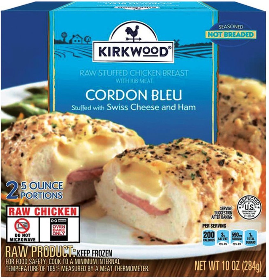 Cordon Bleu Stuffed Chicken Entree