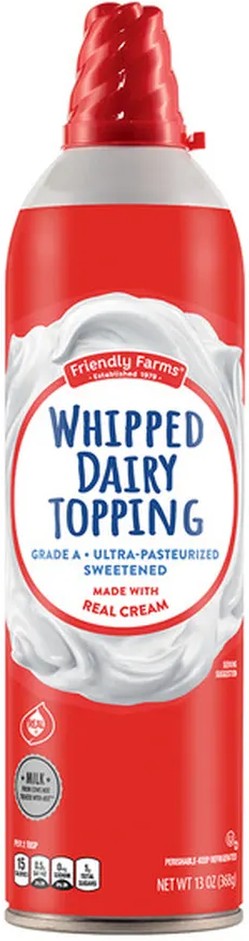 Whipped Dairy Topping