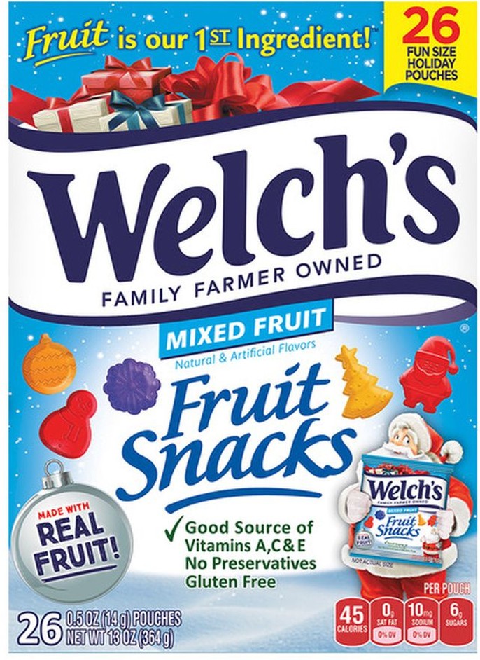 Fruit Snacks, Mixed Fruit