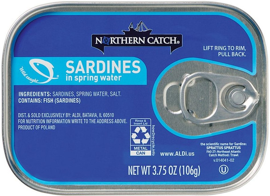 Sardines in Spring Water