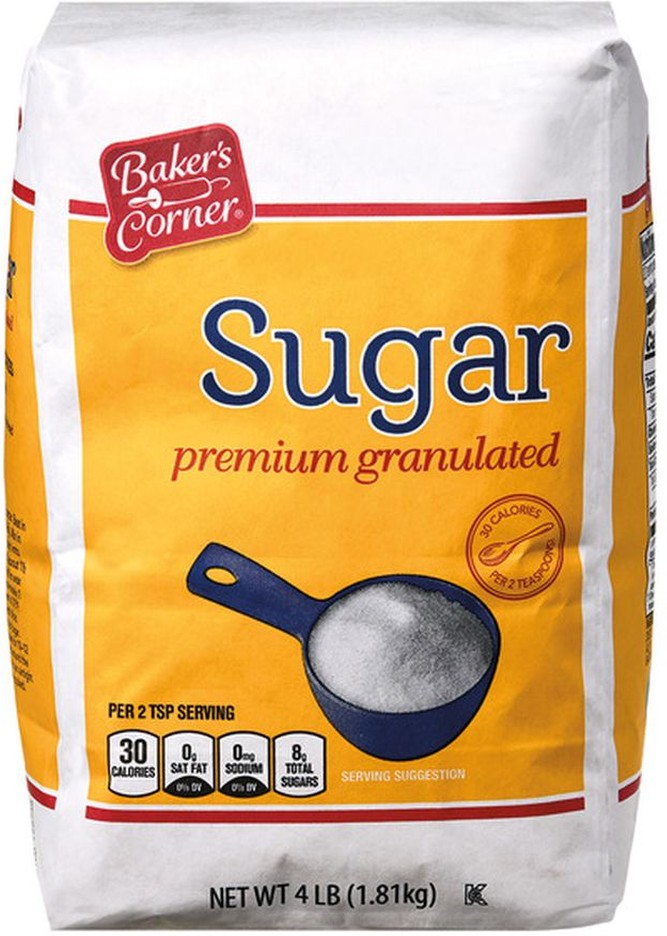 4 lb. Granulated Sugar