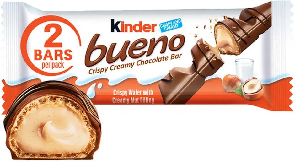 Milk Chocolate and Hazelnut Cream Candy Bar