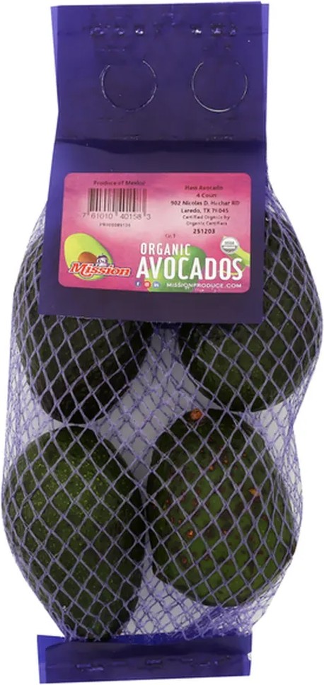Organic Avocados