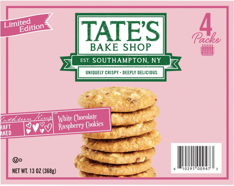 White Chocolate Raspberry Cookies, Limited Edition, 13 oz.