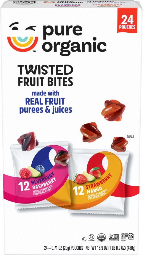 Twisted Fruit Bites Variety Pack, Kid Snacks, 24 ct./0.71 oz.