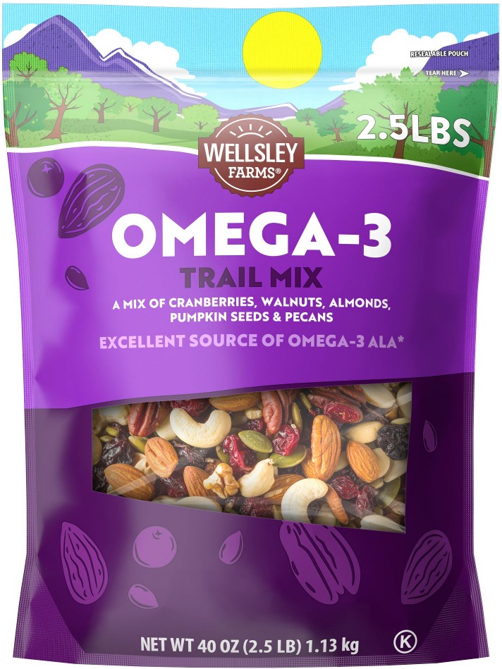 Omega-3 Trail Mix, 40 oz.