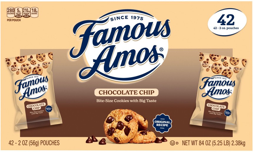 Chocolate Chip Cookies, Original Recipe Bite-Size Cookies, Chocolate Chips, 42 ct./2 oz.