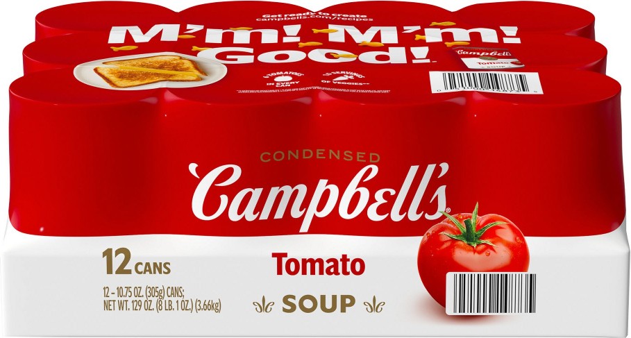 Condensed Tomato Soup, Cans, 12 pk./10.75 oz.