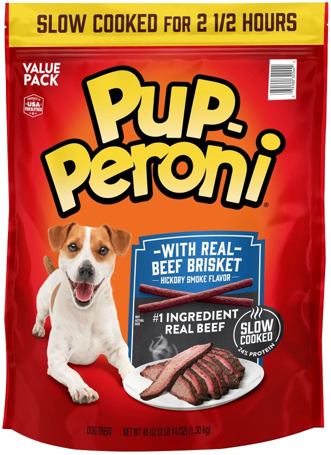 Soft Dog Treats With Real Beef Brisket, Hickory Smoke Flavor, 46 oz.