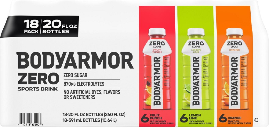 Zero Sugar Sports Drink Variety Pack, 18 pk./20 oz.
