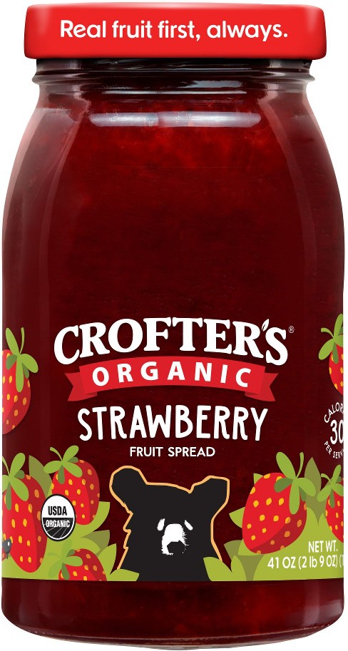 Organic Premium Spread, Strawberry, 41 oz.