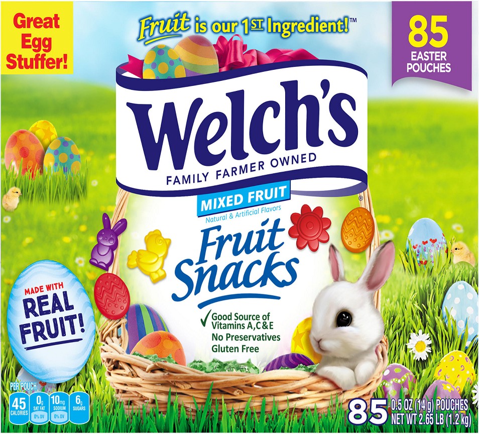 Fruit Snacks Easter Box, 85 ct.