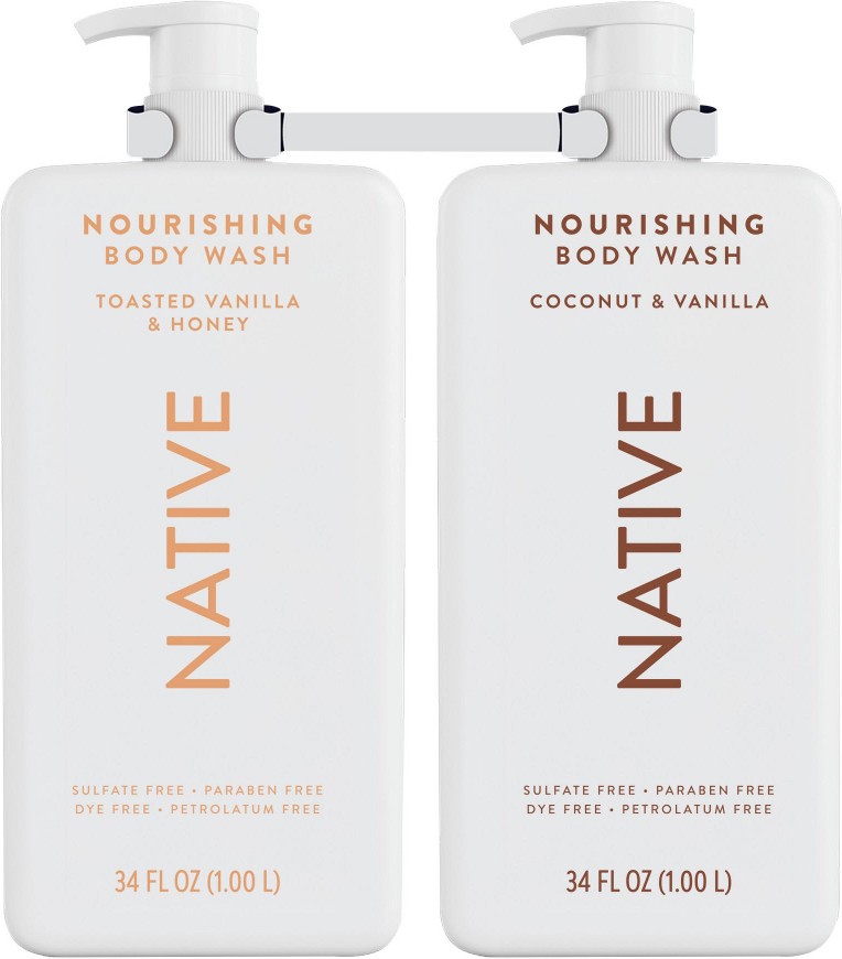 Vanilla Vibe Nourishing Body Wash, 2 pk./68 fl. oz.