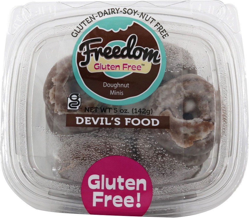 Freedom Gluten-Free Devils Food Chocolate Doughnut Minis, 5 oz.