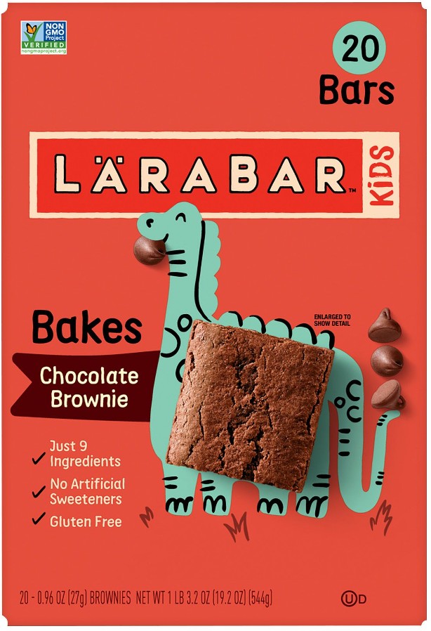 Kids Chocolate Brownie Bars, 20 ct./0.96 oz.