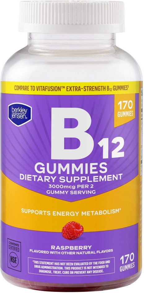 Vitamin B12 3,000mcg Gummies, 170 ct.