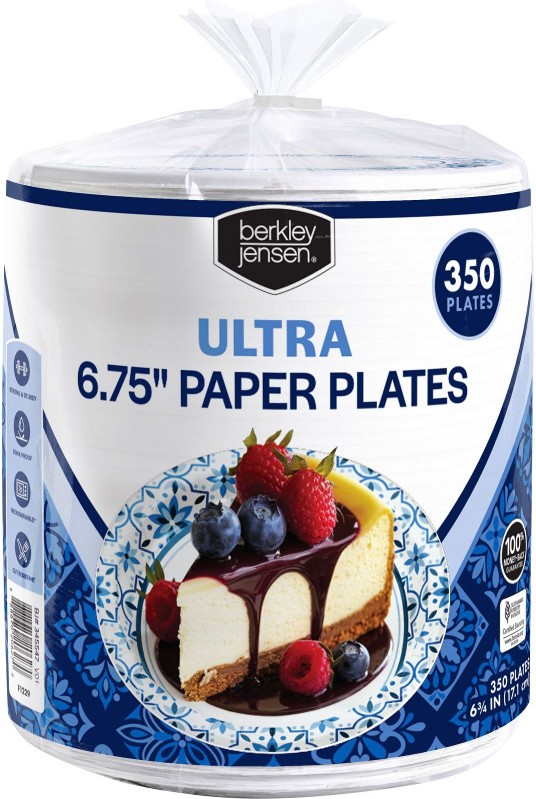 6.75" Ultra Paper Plates, 350 ct.