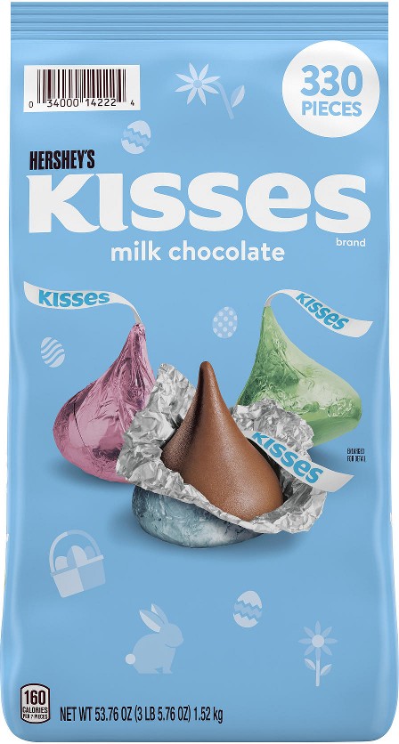Milk Chocolate, Easter Candy Bulk Bag, 330 ct.
