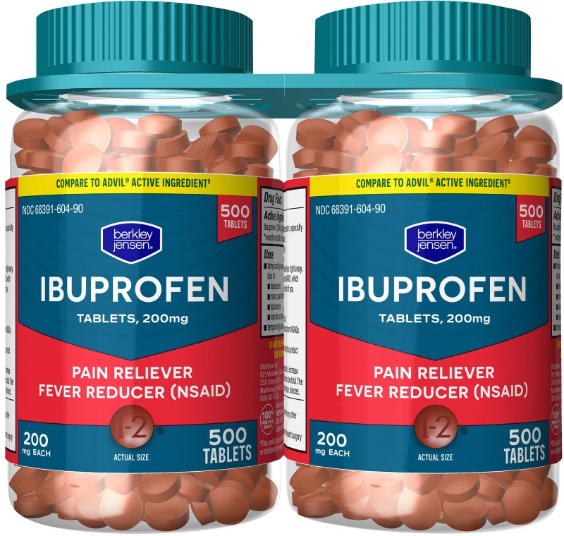 200mg Ibuprofen Tablets, 1000 ct.