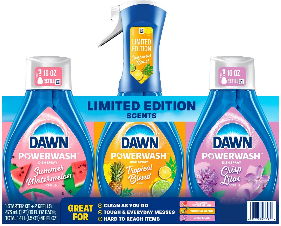 Powerwash Dish Spray, Spring Bundle, 3 pk./16 fl. oz.
