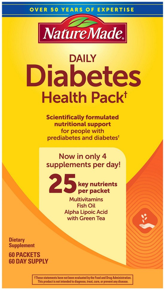 Daily Diabetes Health Pack, 60 ct.