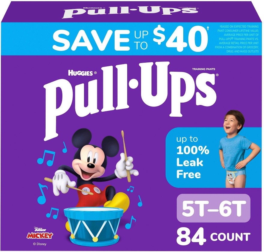 Pull-Ups Learning Designs Training Pants for Boys, 5T-6T (84 ct.)