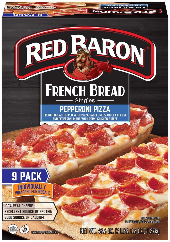 French Bread Pepperoni Pizza, 9 ct.