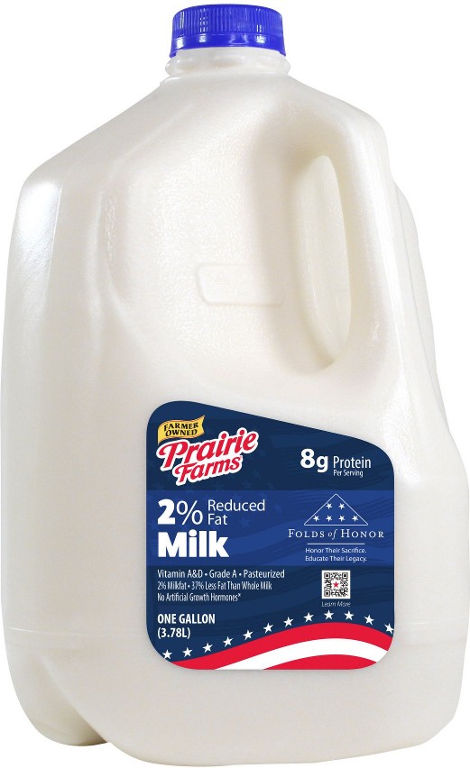 2% Reduced Fat Milk Gallon