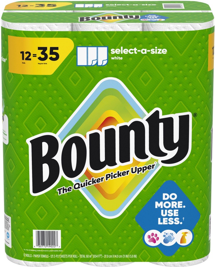 Select-a-Size Paper Towels, 12 pk./121 sheets per roll