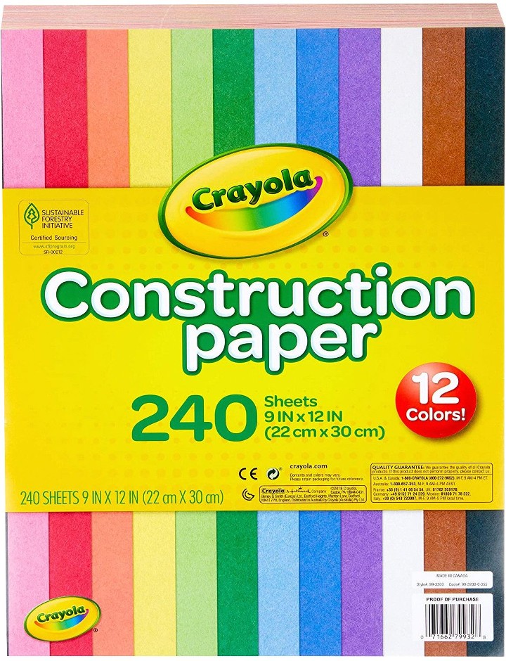 240 ct. Construction Paper