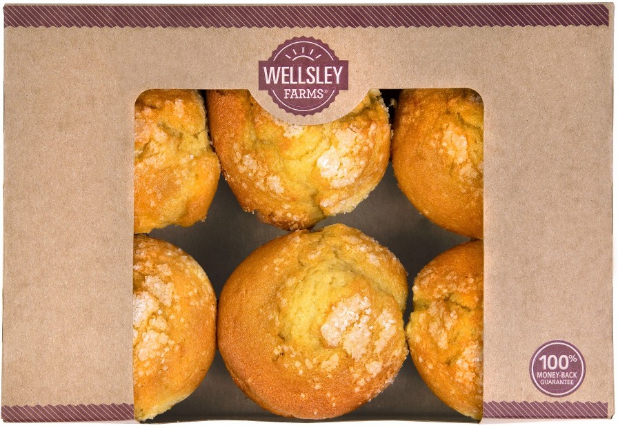 Lemon Flavored Muffins, 6 ct./6 oz.