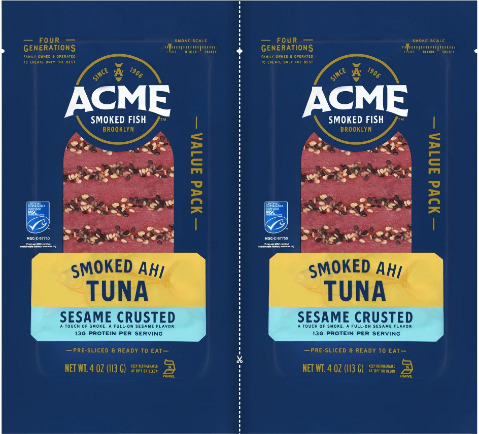 Sesame Crusted Smoked Ahi Tuna, Value Pack, 2 pk./4 oz.