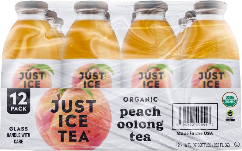 Organic Peach Oolong Tea, Bottles, 12 pk./16 fl. oz.