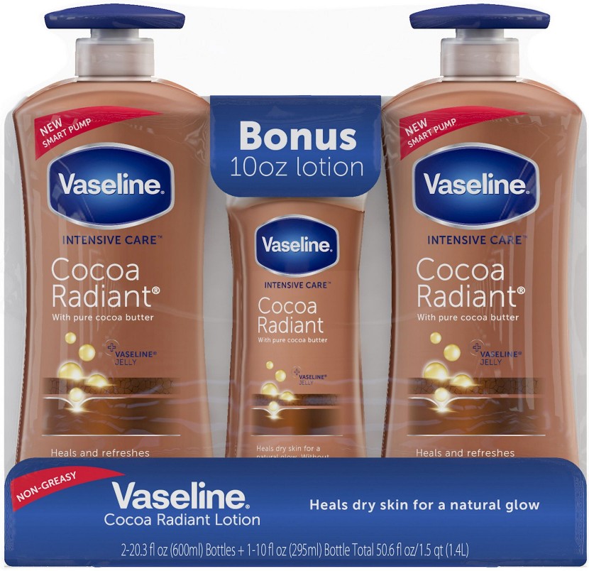 Intensive Repair Cocoa Radiant Body Lotion, 2 pk./20.3 fl. oz. with Bonus Bottle, 10 oz.
