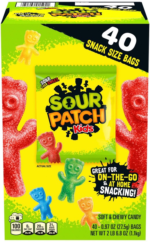 Soft & Chewy Candy, Snack Packs, 40 pk./0.97 oz.