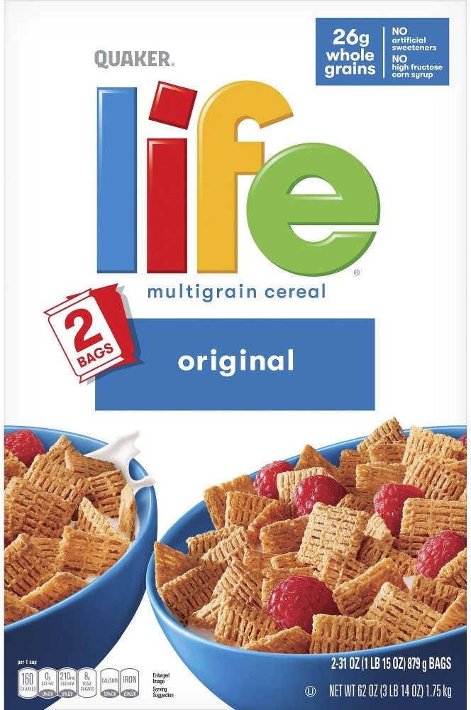 Life Cereal, 2 pk./31 oz.