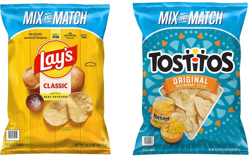 Classic & Tostitos Original, Pick n' Pack