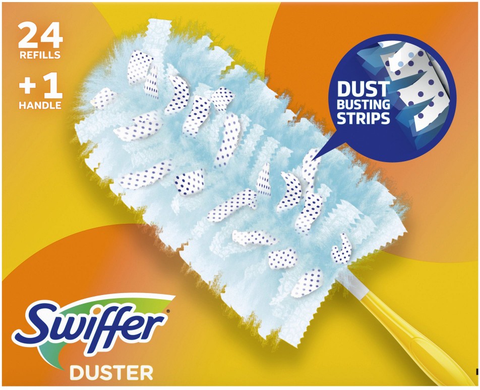 Duster Starting Kit with Short Handle, 24 Duster Refills