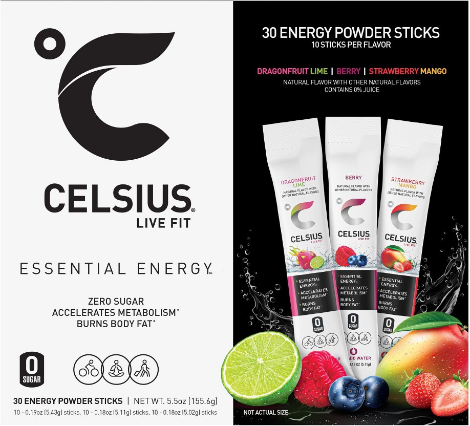 On-the-Go Energy Powder Sticks, 30 ct.