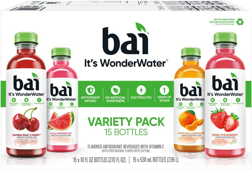 Flavors Variety Pack Antioxidant Infused Water Beverage, 15 pk./18 fl. oz.