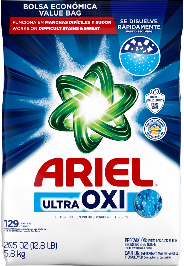 Ultra Oxi Powder Laundry Detergent - Original Scent, 129 loads
