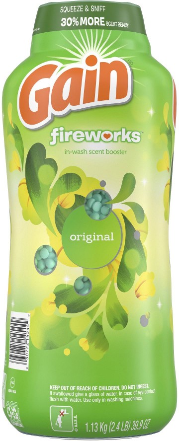 Fireworks In-Wash Scent Booster Beads, 39.9 oz. - Original Scent
