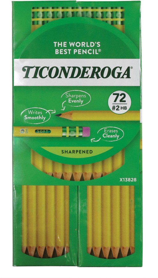 #2 Sharpened Pencil, 72 ct.
