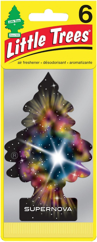 Supernova Air Fresheners, 6 pk.