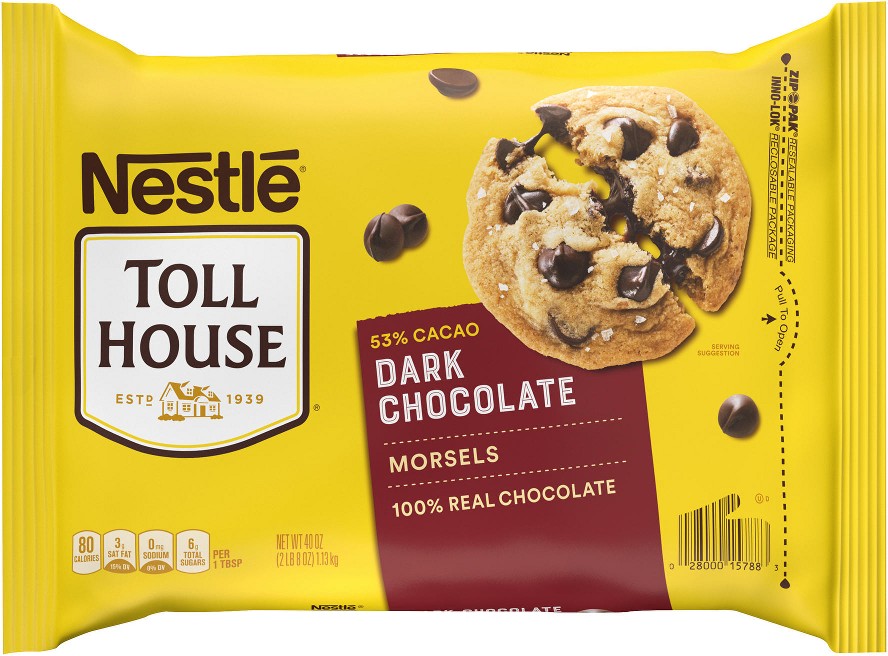 Toll House Dark Chocolate Morsels, 40 oz.